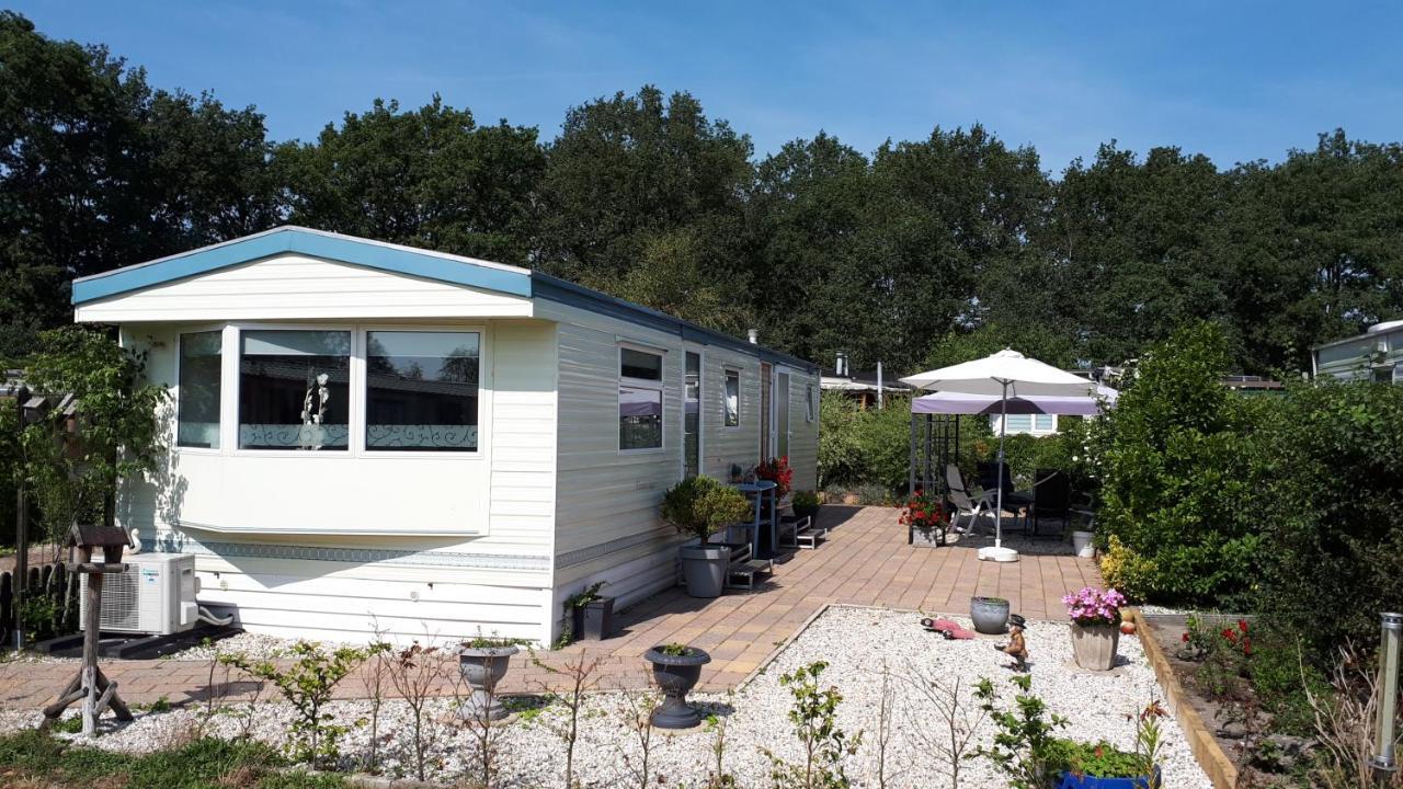 Comfortabel 4-Persoons Chalet Paasloo Exterior foto